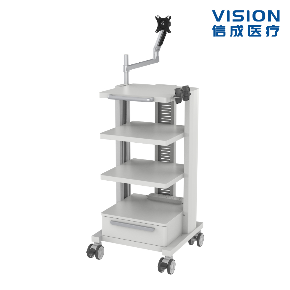 Sheet Metal Endoscopy Cart ·