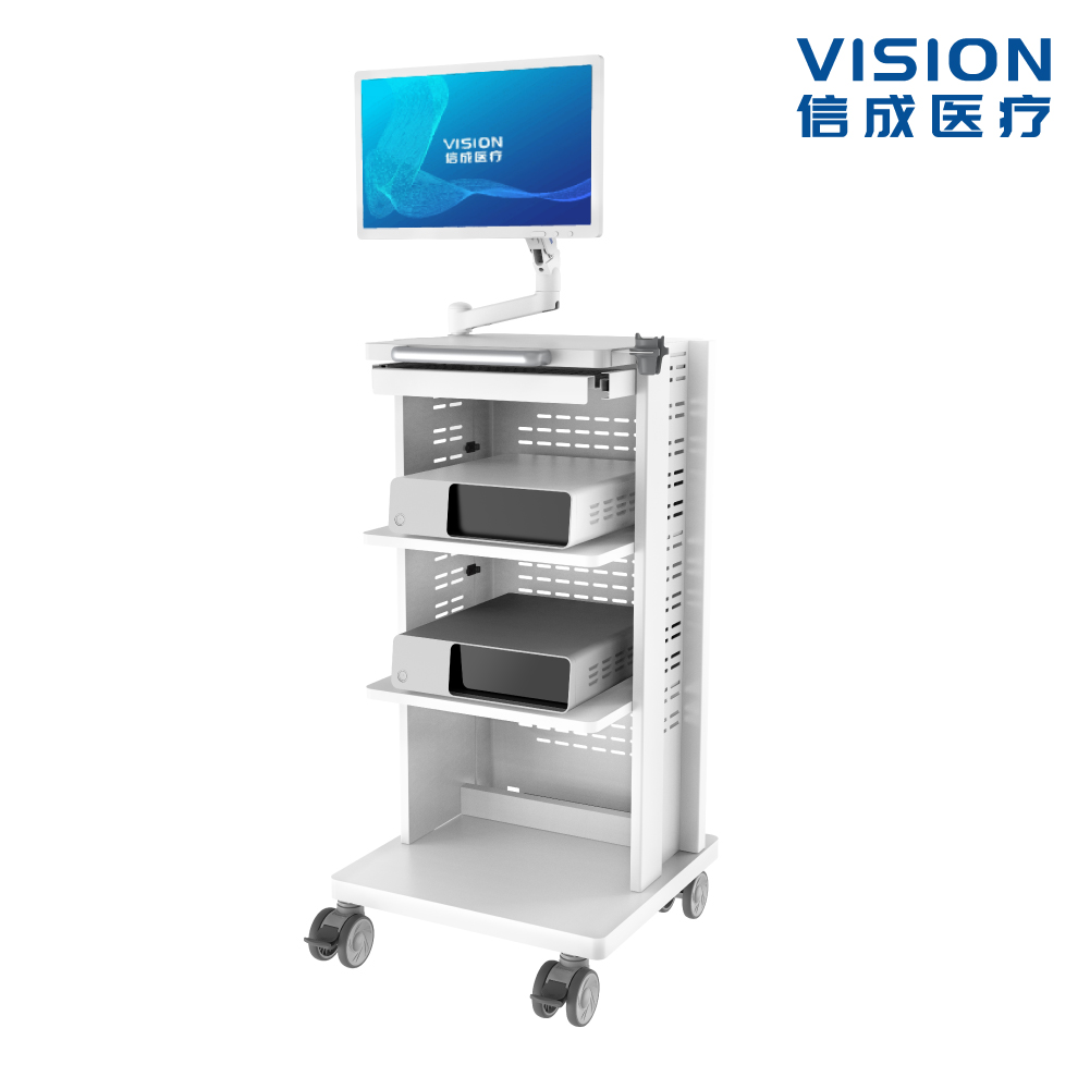 Sheet Metal Endoscopy Cart
